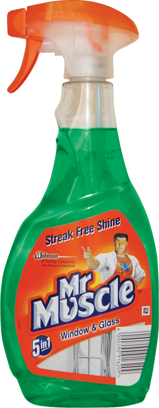 Płyn do szyb MR.MUSCLE 500ml z rozpylaczem zielony
