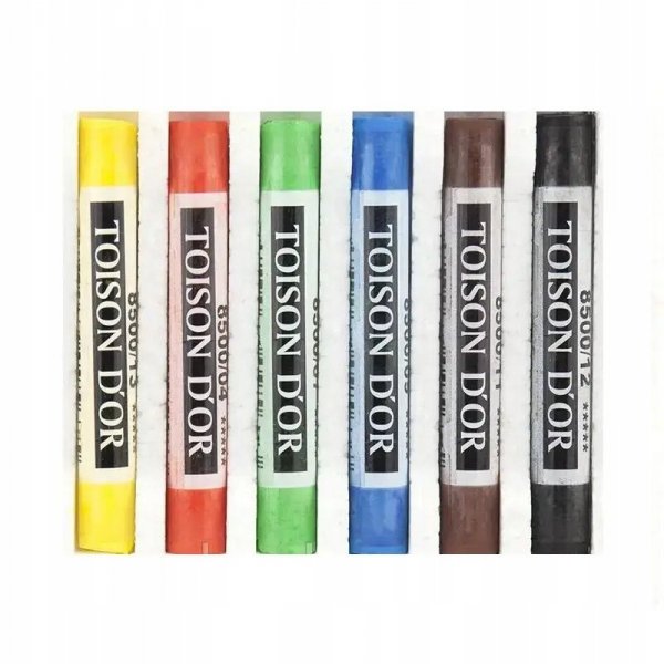 Kredki pastele suche 6kol. 8511 KOH-I-NOOR