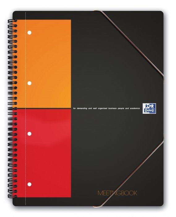 Kołonotatnik A4+ 80k kratka OXFORD Meetingbook International 100100362
