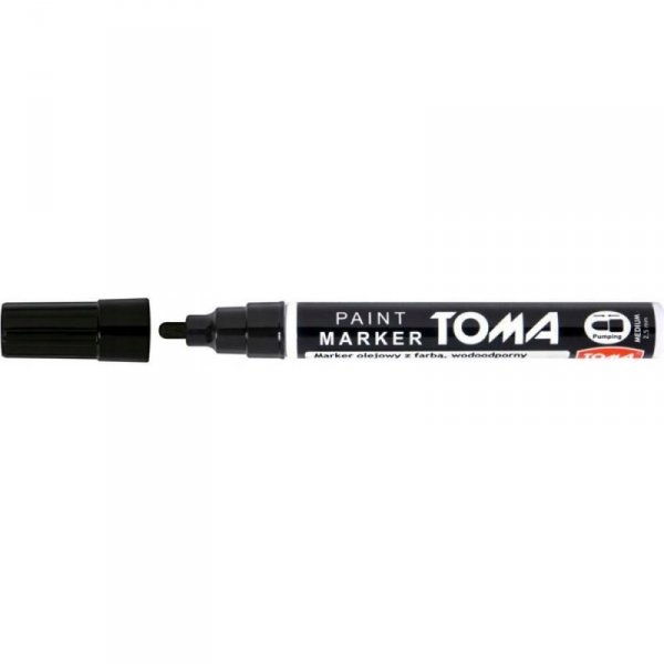 Marker olejowy TO-440 grubość 2.5mm czarny TOMA