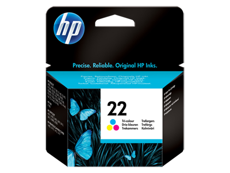 Tusz HP 22 (C9352AE) kolor 165str/5ml 3920/3940/1360/2360/4315/4355