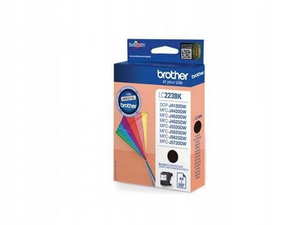 Tusz BROTHER (LC223BK) czarny 550str