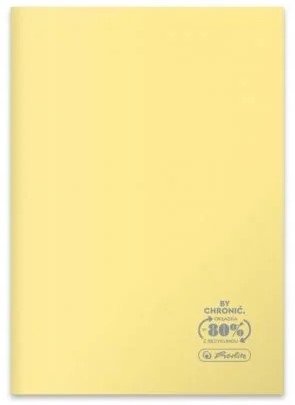Zeszyt szkolny A5 60 kartek w kratkę 70g ECO PP Pastel Colors 9552746 HERLITZ