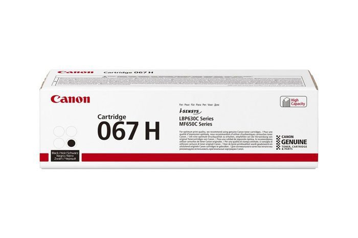 Oryginalny Toner Black Canon i-SENSYS LBP630C, MF650C series (CRG067H, CRG-067H, 5106C002)
