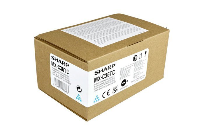 Oryginalny Toner Cyan Sharp MXC358 (MXC36TC, MX-C36TC)