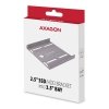 AXAGON RHD-125S Ramka metalowa do montażu 1x 2.5 HDD w pozycji 3.5, szary