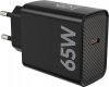 Rebeltec Zasilacz PD65W USB-C uniwersalny do notebooków, smartfonów, tabletów, power banków oraz innych urządzeń z gniazdem zasi