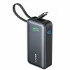 Anker Powerbank 545 NANO 30W 10000mAh z wbudowanym kablem USB-C, czarny
