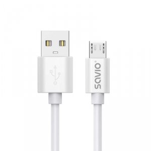 Savio Kabel USB- A - micro USB, 2A, 3m, CL-167