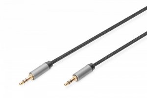 Digitus Kabel połączeniowy audio MiniJack Stereo Typ 3.5mm/3.5mm M/M nylon 3m
