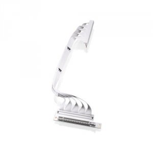 Thermaltake Taśma Riser  - PCI- E 4.0 x16 Extender - 400mm Dual 90° - Snow