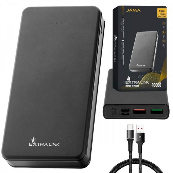 Extralink Powerbank EPB-078B EX.19560 czarny