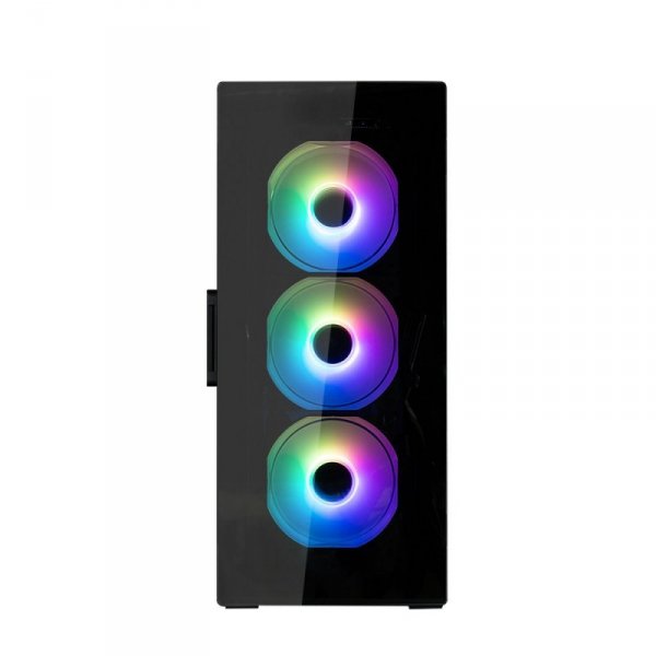 Zalman Obudowa I3 Neo TG Mid Tower RGB 4xwentylator, czarna