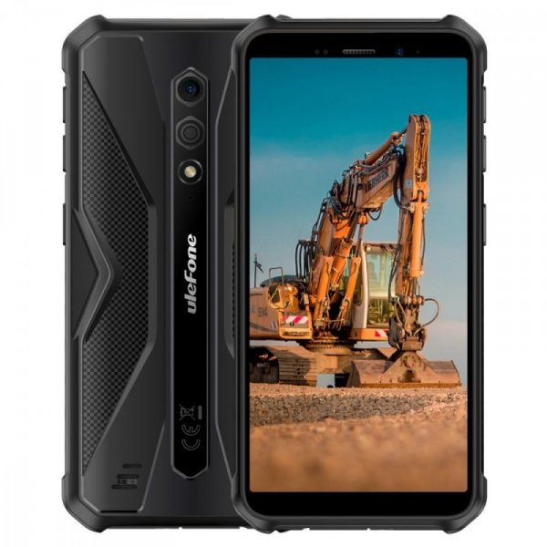 ULEFONE Smartfon Armor X12 4G 3/32GB IP69K czarny z ładowarką