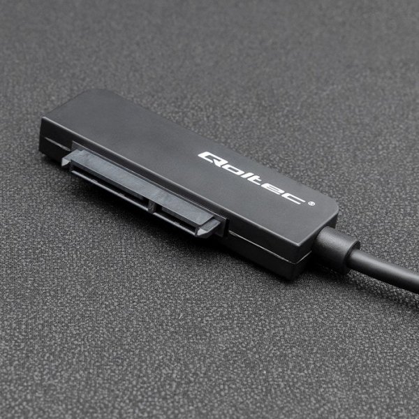 Qoltec Adapter SATA | Przejściówka na dysk SSD HDD 2.5&quot; | USB 3.0 | Super speed 5Gb/s | 2TB