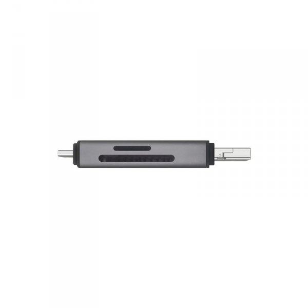 Savio Czytnik kart SD 3w1, USB-C+ USB-A 2.0+ Micro USB, AK-72