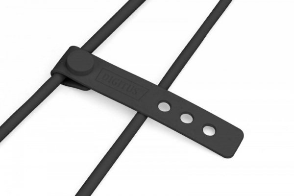 Digitus Kabel połączeniowy silikonowy USB-A - USB-C, USB 2.0 60W, 2m Czarny