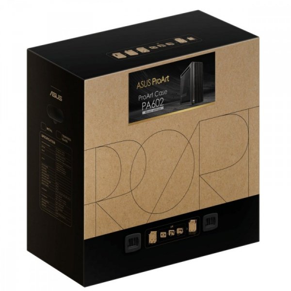 Asus Obudowa ProART PA602 Wood czarna