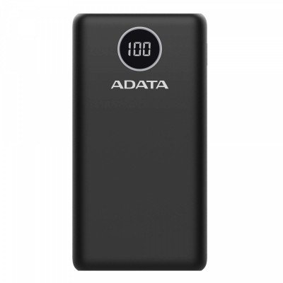 Adata Powerbank P20000QCD 20000mAh Czarny QC/PD