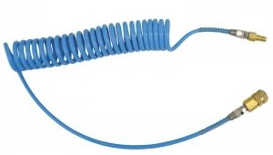 ADLER Wąż spiralny PU pneumatyczny 10x6.5mm 5 m