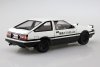 Aoshima 05954 1/24 Initial-D#14 Fujiwara Takumi AE86 Trueno (Project-D Ver.) with Figure