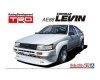 Aoshima 05798 1/24 TC#62 TRD AE86 Corolla Levin '83 (Toyota)