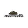 Hobby Boss 82934 Schwere Platformwagen Type SSyms 80&Pz.Kpfw VI Ausf.E Sd.Kfz.181 Tiger I (Mid Production)