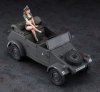 Hasegawa SP-453-52253 Pkw.K1 Kübelwagen Type 82 w/Blond Girl's Figure 1/24