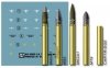 AFV Club AG35032 U.S. 76mm Gun Ammo Set - Brass 1/35