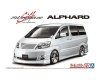 Aoshima 05873 1/24 TC#7 Silk Blaze MNH/ANH10/15W Alphard `05 Toyota