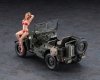 Hasegawa SP449-52249 1/4 ton 4x4 Utility Truck w/Blond Girl's Figure 1/24