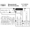 Fly ARTM72013 Me 410 all variants for Finr Molds  maska
