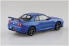 Aoshima 06250 1/32 SNAP KIT#11-A Nissan R34 Skyline GT-R (Bayside Blue)