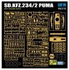 RFM-5110 Sd.kfz 234/2 Puma w/ Engine Parts 1/35
