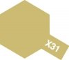 Tamiya 81531 Acrylic Mini X-31 Titanium Gold 10ml