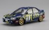 Hasegawa CH51-51151 Subaru Impreza 1995 Monte-Carlo Rally Winner Super Detail 1/24