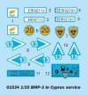 Trumpeter 01534 Bmp-3 In Greek Ser.