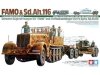 Tamiya 35246 FAMO and Tank Transporter 1/35