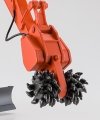 Hasegawa 66111 Hitachi Construction Machinery Excavator ZAXIS 135US Cutter Heads 1/35