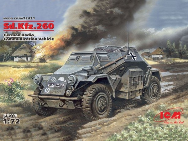 Icm 72431 Sdkfz 260 German 1/72
