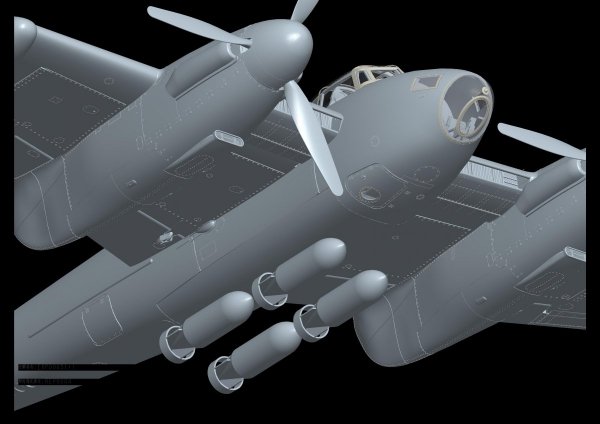 HK Models 01E015 1/32 de Havilland Mosquito B Mk.IV Series II