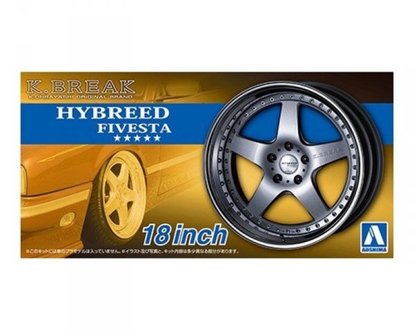 Aoshima 06112 1/24 TP#99 K-Break Hybreed Fivesta 18 inch