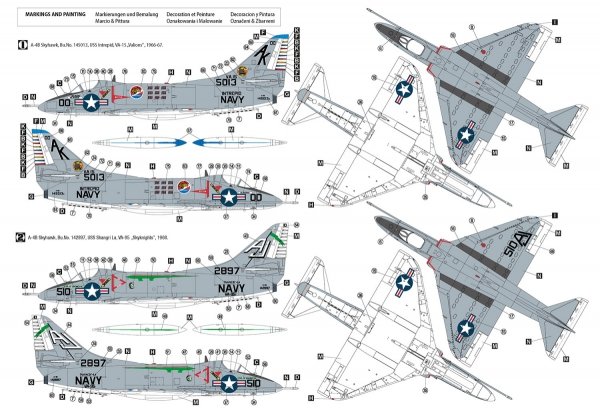 Hobby 2000 48031 Douglas A-4B Skyhawk 1/48