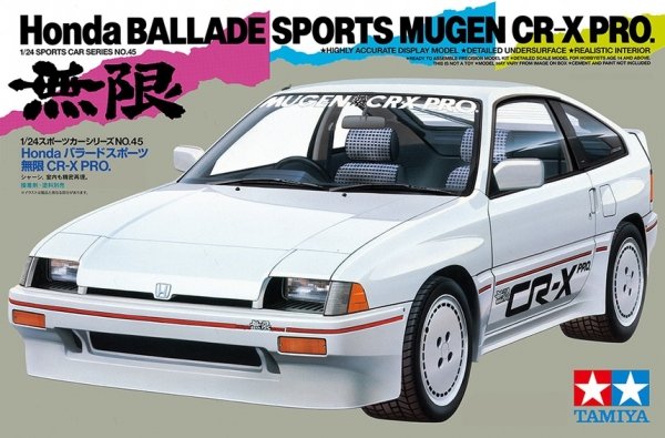 Tamiya 24045 Honda Mugen Cr-X Pro. 1/24