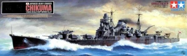 Tamiya 78027 1/350 Heavy Cruiser Chikuma