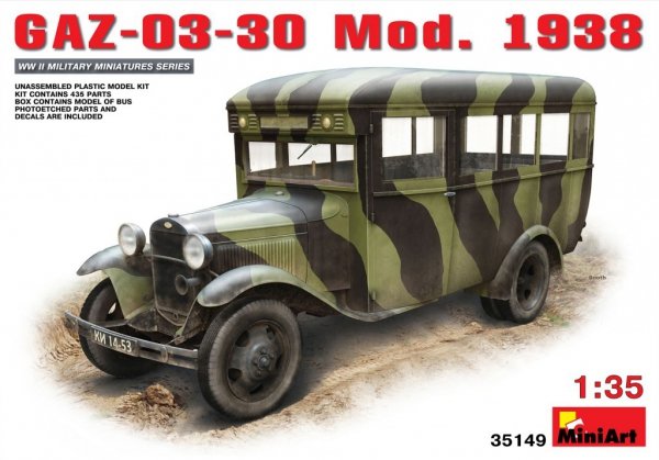 Mini Art 35149 Gaz-03-30 Mod. 1938 1/35