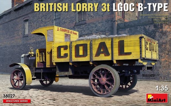 Mini Art 38027 British Lorry 3T LGOC B-Type 1/35