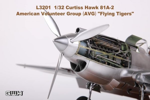 Great Wall Hobby L3201 Curtiss Hawk 81-A2 AVG &quot;Flying Tiger&quot; 1/32