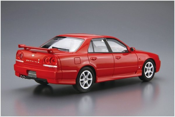 Aoshima 05750 1/24 MC#98 Nissan ER34 Skyline 25GT-X Turbo'98