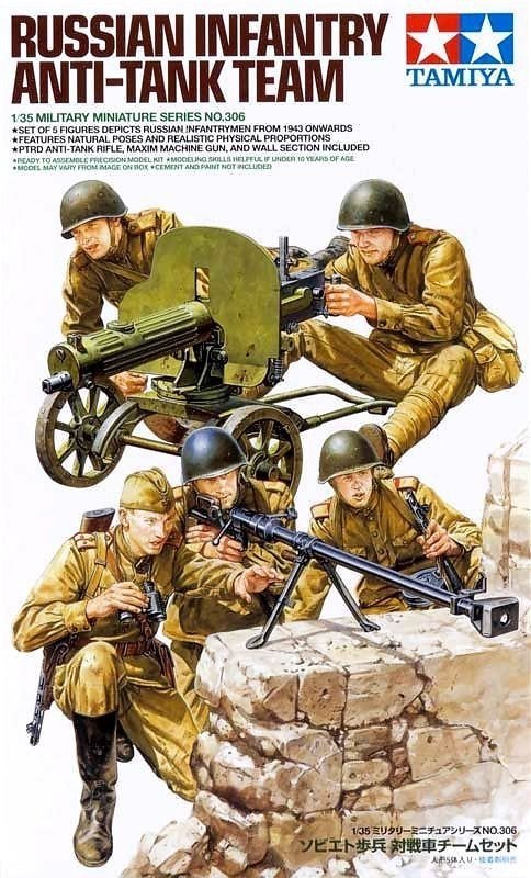 Tamiya 35306 1/35 Russian Anti-Tank Team